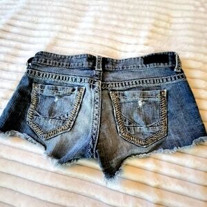 Daytime vintage y2k micro mini jean shorts